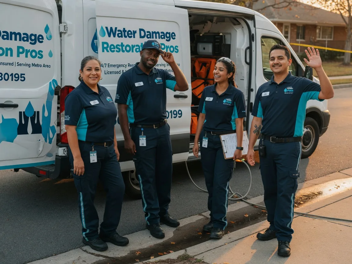 Water Damage Restoration company in West, MS