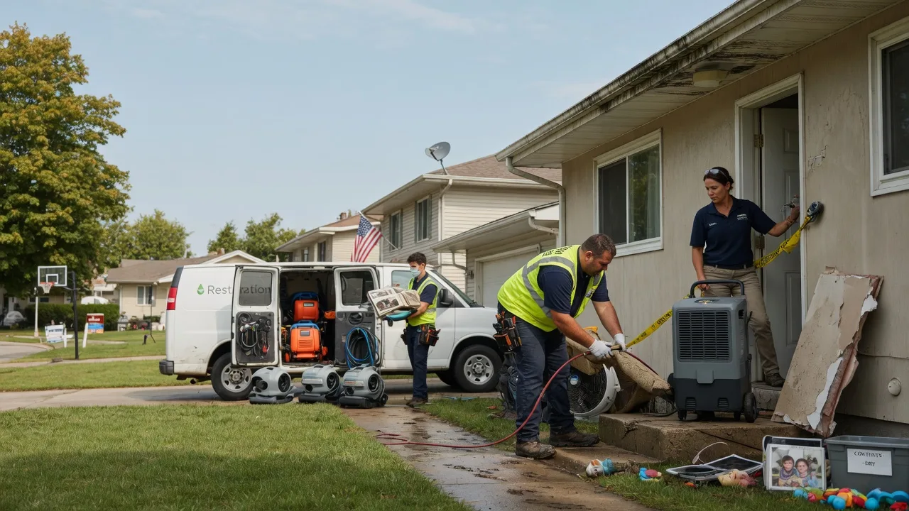 Water Damage Restoration in West, MS near me